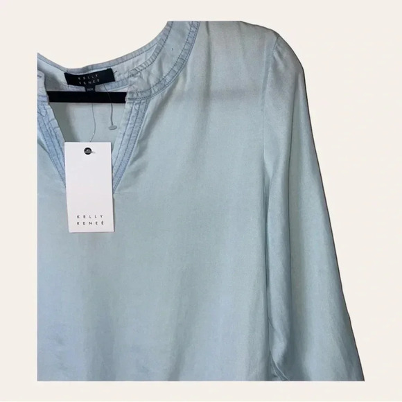 Women’s KELLY‎ RENEE BLOUSE LONG SLEEVE SIZE MEDIUM - Picture 3 of 11